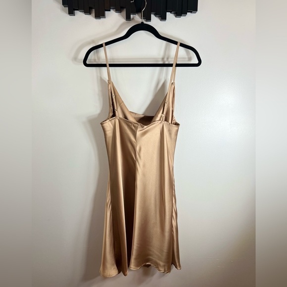 Amaryllis Nora Satin Slip Dress Size Small - Picture 5 of 10